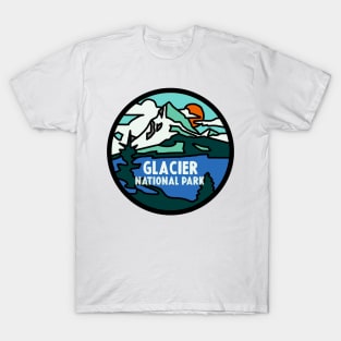 Glacier National Park Decal T-Shirt